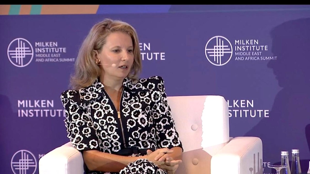 Milken Institute Middle East and Africa Summit 2022 &mdash; Kinga Bosse on blockchain panel